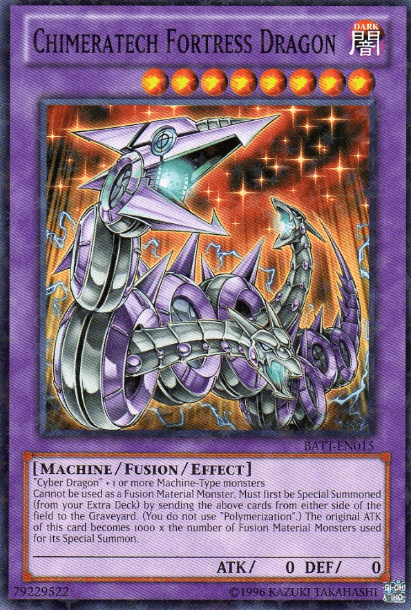 Chimeratech Fortress Dragon [BATT-EN015] Starfoil Rare - POKÉ JEUX