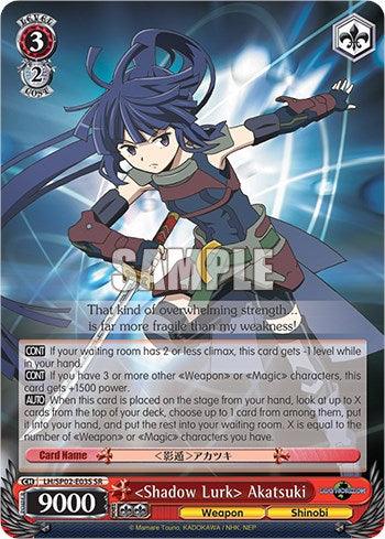 "Shadow Lurk" Akatsuki [Log Horizon Power Up Set] - POKÉ JEUX