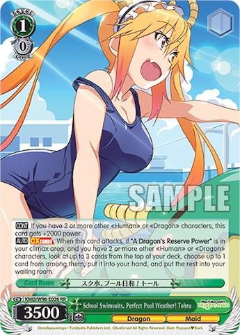 School Swimsuits, Perfect Pool Weather! Tohru [Miss Kobayashi's Dragon Maid] - POKÉ JEUX