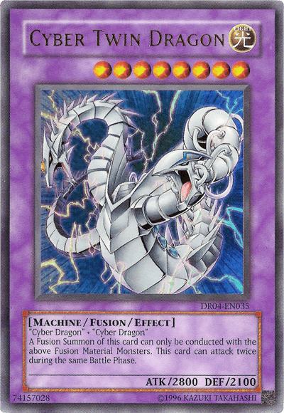 Cyber Twin Dragon [DR04-EN035] Ultra Rare - POKÉ JEUX