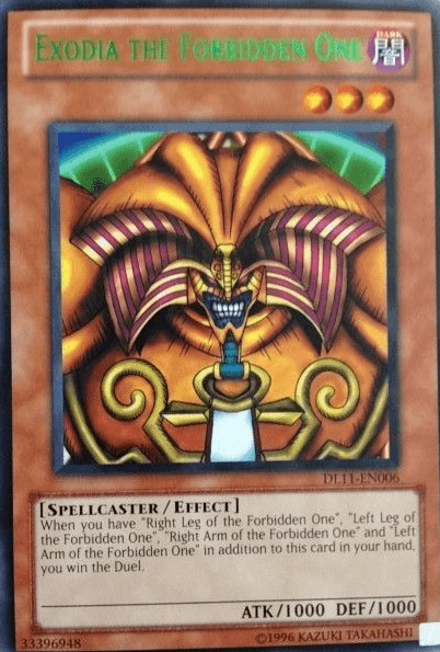 Exodia the Forbidden One (Green) [DL11-EN006] Rare - POKÉ JEUX