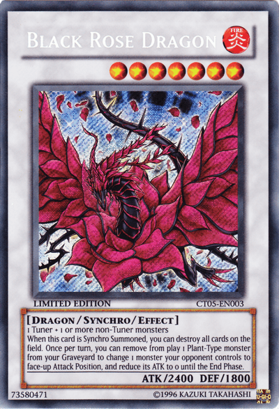 Black Rose Dragon [CT05-EN003] Secret Rare - POKÉ JEUX