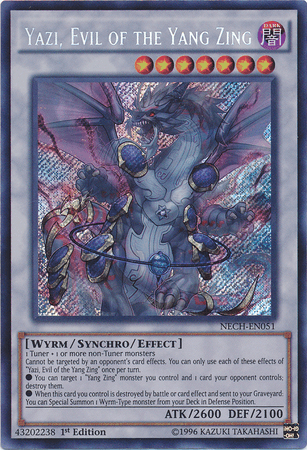 Yazi, Evil of the Yang Zing [NECH-EN051] Secret Rare - POKÉ JEUX