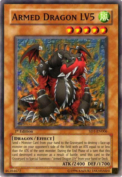 Armed Dragon LV5 [SD1-EN006] Common - POKÉ JEUX