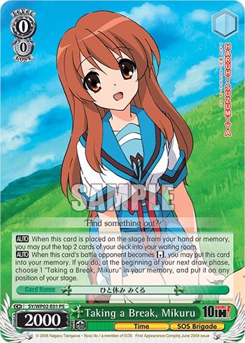 Taking a Break, Mikuru [The Melancholy Of Haruhi Suzumiya Power Up Set] - POKÉ JEUX