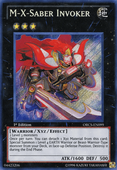 M-X-Saber Invoker [ORCS-EN099] Secret Rare - POKÉ JEUX