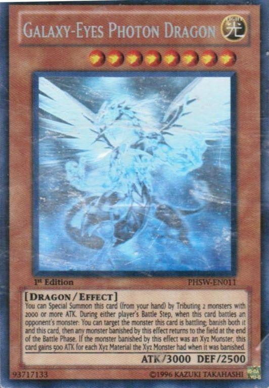 Galaxy-Eyes Photon Dragon [PHSW-EN011] Ghost Rare - POKÉ JEUX