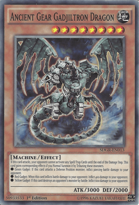 Ancient Gear Gadjiltron Dragon [SDGR-EN013] Common - POKÉ JEUX