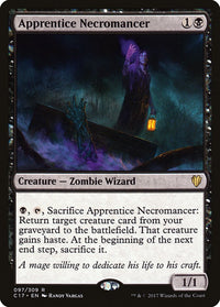 Apprentice Necromancer [Commander 2017]