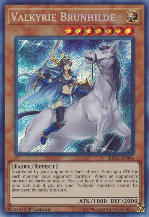 Valkyrie Brunhilde [SHVA-EN004] Secret Rare - POKÉ JEUX