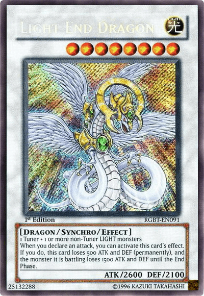 Light End Dragon [RGBT-EN091] Secret Rare - POKÉ JEUX