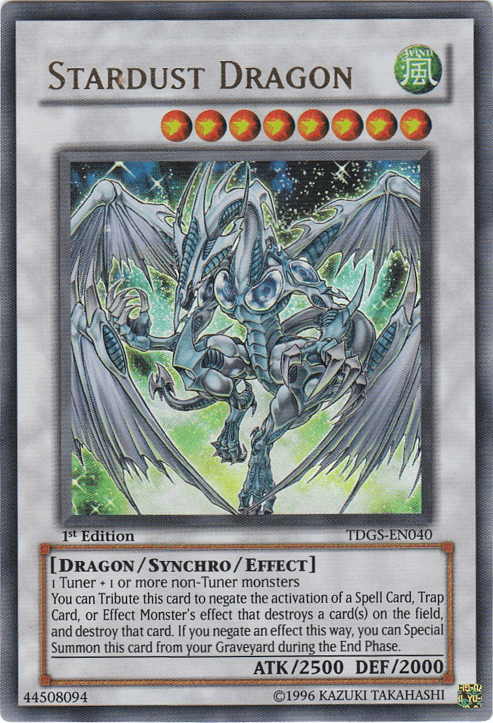 Stardust Dragon [TDGS-EN040] Ultra Rare - POKÉ JEUX