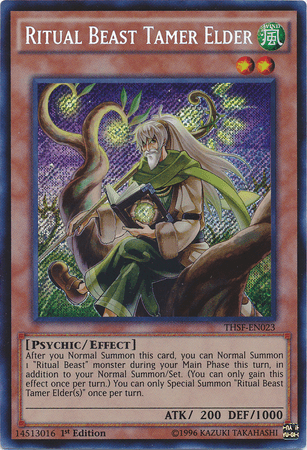 Ritual Beast Tamer Elder [THSF-EN023] Secret Rare - POKÉ JEUX