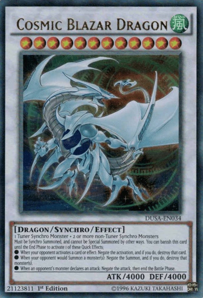 Cosmic Blazar Dragon [DUSA-EN034] Ultra Rare - POKÉ JEUX