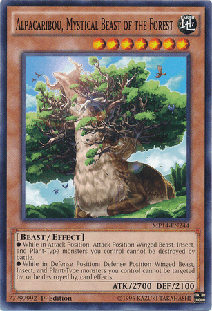 Alpacaribou, Mystical Beast of the Forest [MP14-EN244] Common - POKÉ JEUX