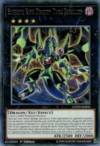 Supreme King Dragon Dark Rebellion [COTD-EN041] Rare - POKÉ JEUX