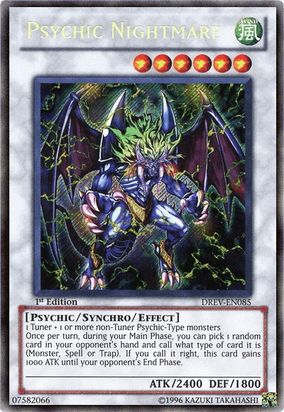 Psychic Nightmare [DREV-EN085] Secret Rare - POKÉ JEUX