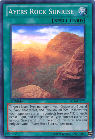 Ayers Rock Sunrise [DRLG-EN020] Super Rare - POKÉ JEUX