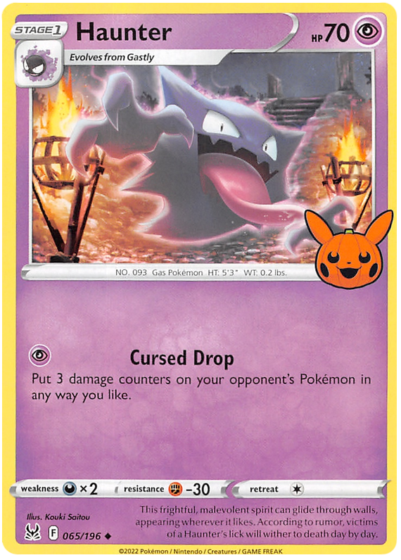 Haunter (065/196) [Trick or Trade 2023]