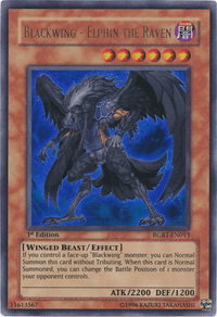 Blackwing - Elphin the Raven [RGBT-EN013] Ultra Rare - POKÉ JEUX