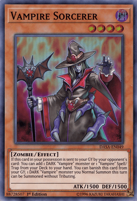 Vampire Sorcerer [DASA-EN049] Super Rare - POKÉ JEUX