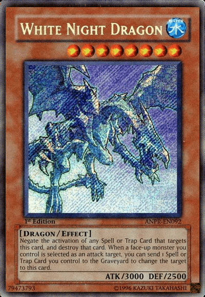 White Night Dragon [ANPR-EN092] Secret Rare - POKÉ JEUX