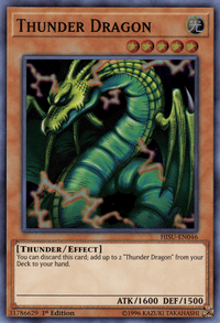 Thunder Dragon [HISU-EN046] Super Rare - POKÉ JEUX