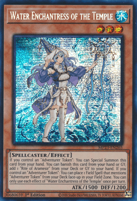 Water Enchantress of the Temple [MP23-EN265] Prismatic Secret Rare - POKÉ JEUX