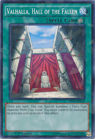 Valhalla, Hall of the Fallen [BP03-EN154] Shatterfoil Rare - POKÉ JEUX