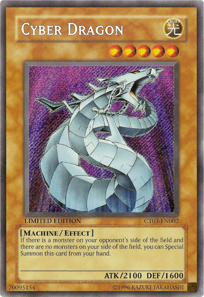 Cyber Dragon [CT03-EN002] Secret Rare - POKÉ JEUX