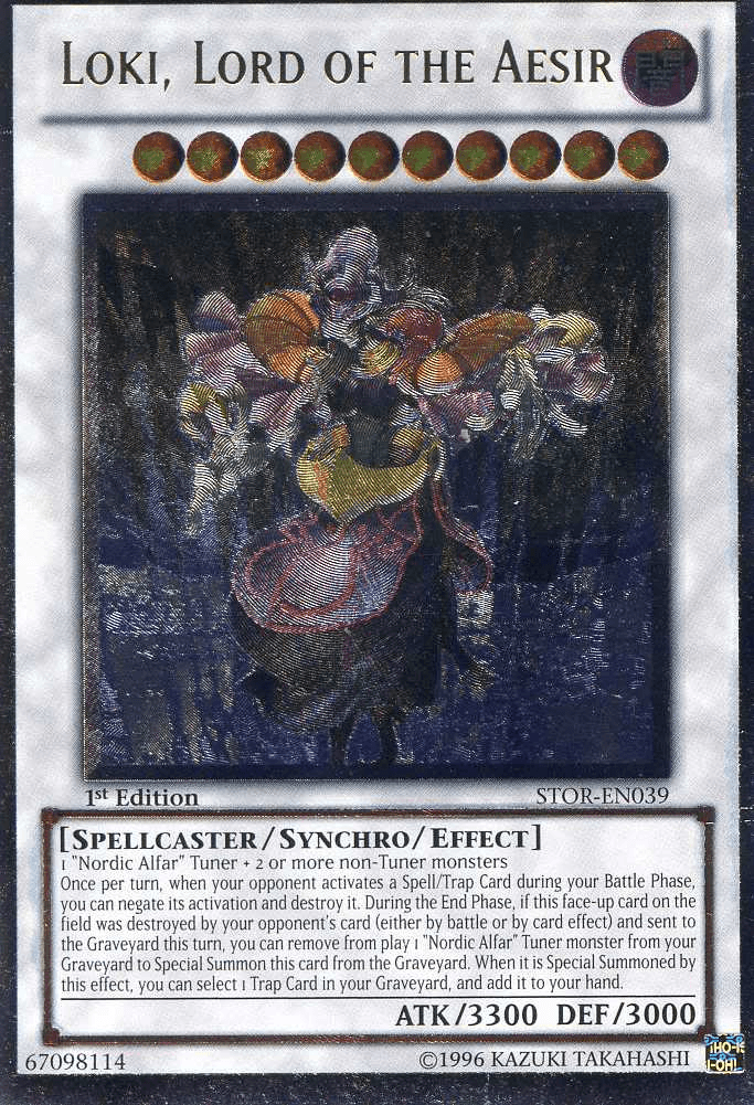 Loki, Lord of the Aesir [STOR-EN039] Ultimate Rare - POKÉ JEUX