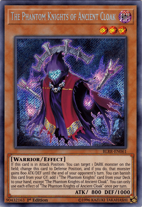 The Phantom Knights of Ancient Cloak [BLRR-EN061] Secret Rare - POKÉ JEUX