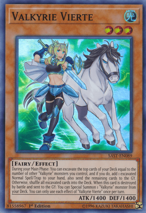 Valkyrie Vierte [SAST-EN089] Super Rare - POKÉ JEUX