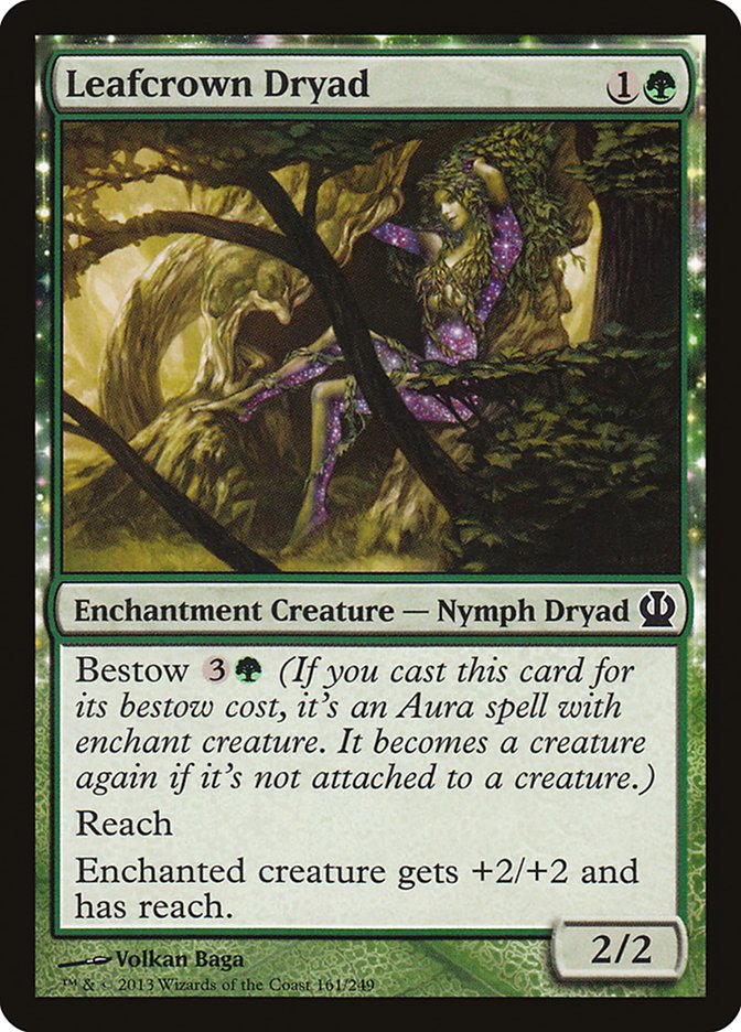 Leafcrown Dryad [Theros]