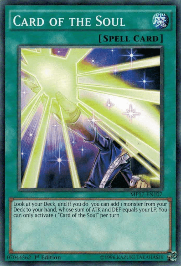 Card of the Soul [MP17-EN107] Common - POKÉ JEUX