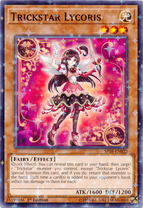 Trickstar Lycoris [SP18-EN022] Starfoil Rare - POKÉ JEUX