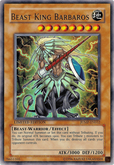 Beast King Barbaros [JUMP-EN032] Ultra Rare - POKÉ JEUX