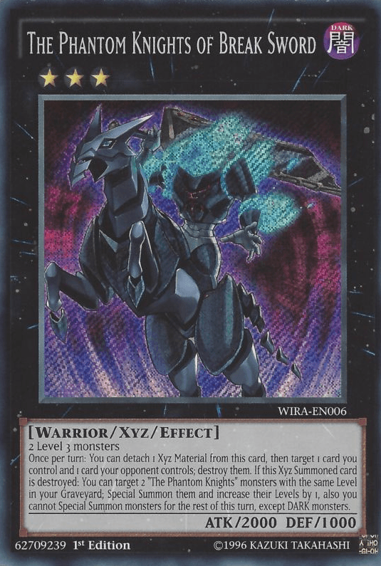 The Phantom Knights of Break Sword [WIRA-EN006] Secret Rare - POKÉ JEUX