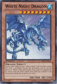 White Night Dragon [BP01-EN016] Rare - POKÉ JEUX