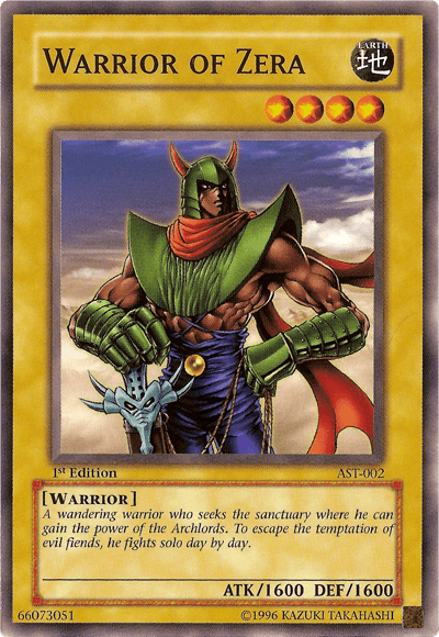 Warrior of Zera [AST-002] Common - POKÉ JEUX