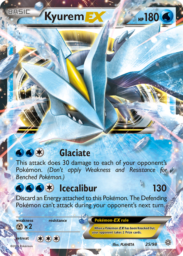 Kyurem EX (25/98) [XY: Ancient Origins]