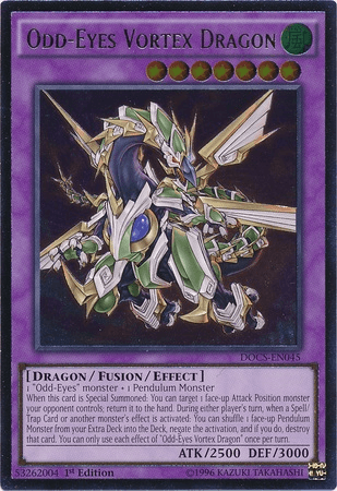 Odd-Eyes Vortex Dragon (UTR) [DOCS-EN045] Ultimate Rare - POKÉ JEUX