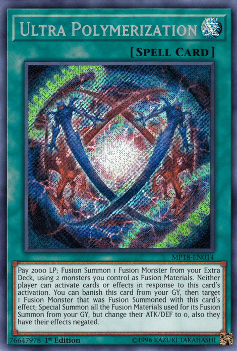 Ultra Polymerization [MP18-EN014] Secret Rare - POKÉ JEUX