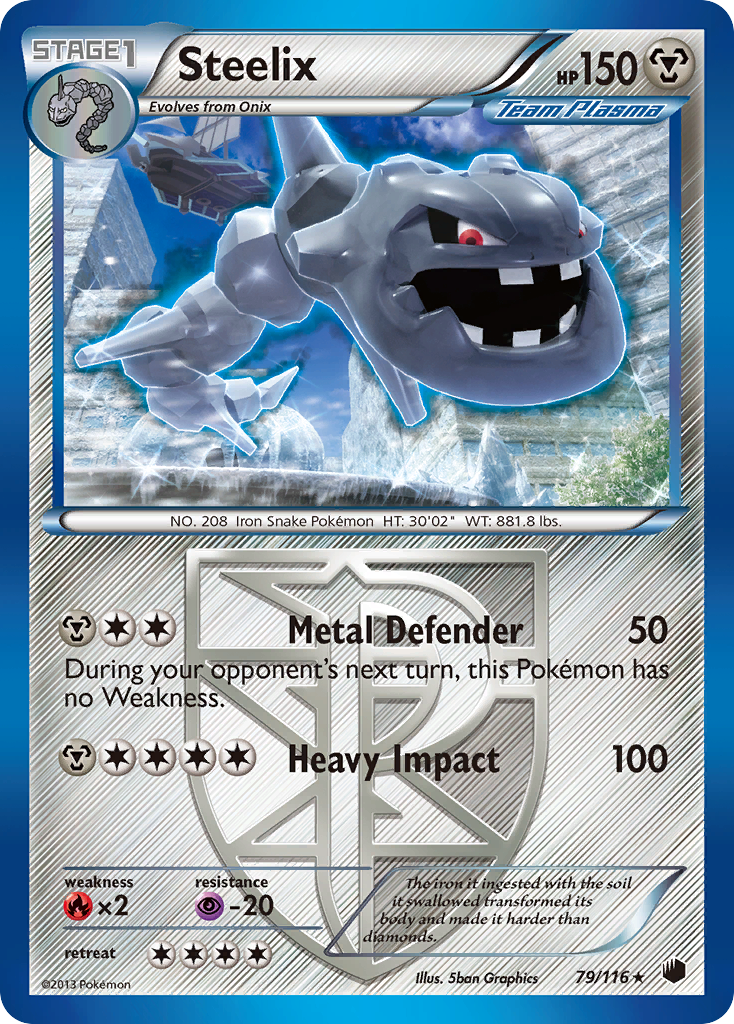 Steelix (79/116) [Black & White: Plasma Freeze]