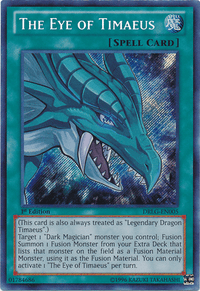 The Eye of Timaeus [DRLG-EN005] Secret Rare - POKÉ JEUX