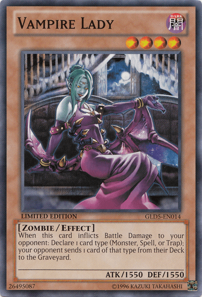 Vampire Lady [GLD5-EN014] Common - POKÉ JEUX