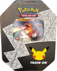 Celebrations: 25th Anniversary - International Tin (Lance's Charizard V)