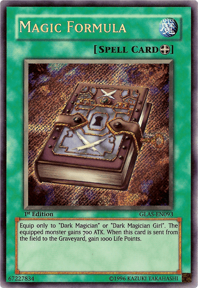 Magic Formula [GLAS-EN093] Secret Rare - POKÉ JEUX