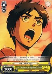 "A Chain of Tragedies" Eren (AOT/S35-TE04 TD) [Attack on Titan] - POKÉ JEUX