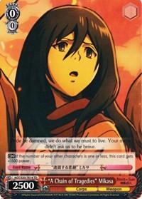 "A Chain of Tragedies" Mikasa (AOT/S35-TE14 TD) [Attack on Titan] - POKÉ JEUX